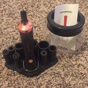 Make up brush spin cleaner